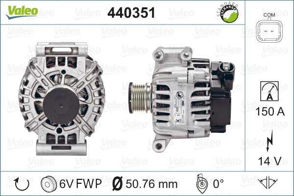 Valeo 440351 - Alternatore www.autoricambit.com