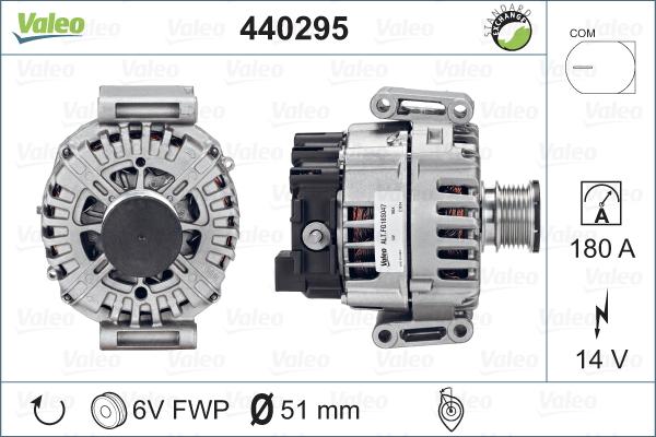 Valeo 440295 - Alternatore www.autoricambit.com