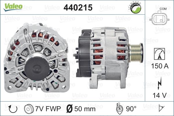 Valeo 440215 - Alternatore www.autoricambit.com