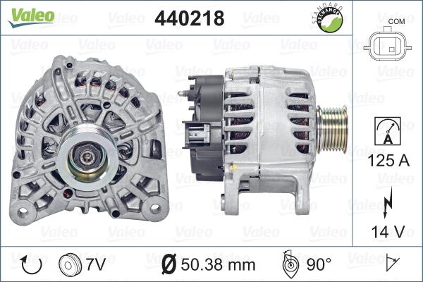 Valeo 440218 - Alternatore www.autoricambit.com