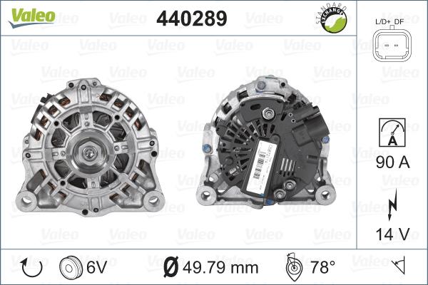 Valeo 440289 - Alternatore www.autoricambit.com