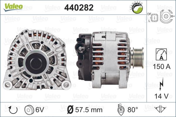 Valeo 440282 - Alternatore www.autoricambit.com