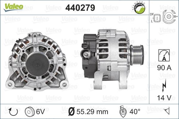 Valeo 440279 - Alternatore www.autoricambit.com