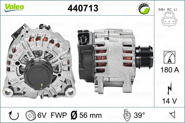 Valeo 440713 - Alternatore www.autoricambit.com