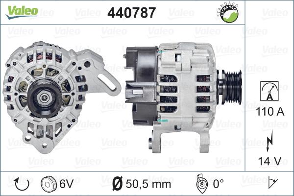 Valeo 440787 - Alternatore www.autoricambit.com