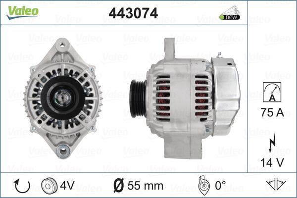 Valeo 443074 - Alternatore www.autoricambit.com