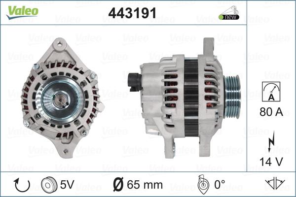 Valeo 443191 - Alternatore www.autoricambit.com