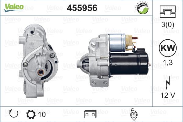 Valeo 455956 - Motorino d'avviamento www.autoricambit.com