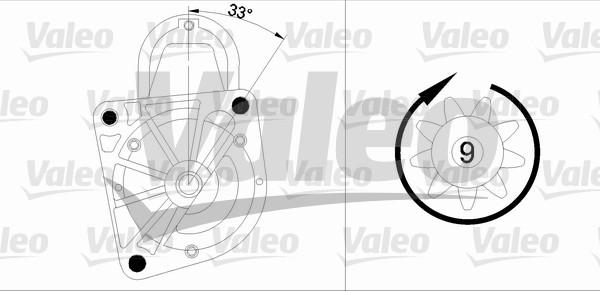 Valeo 455958 - Motorino d'avviamento www.autoricambit.com