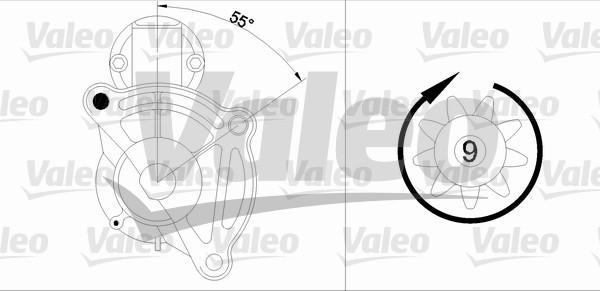 Valeo 455962 - Motorino d'avviamento www.autoricambit.com