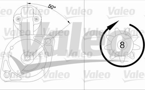 Valeo 455910 - Motorino d'avviamento www.autoricambit.com