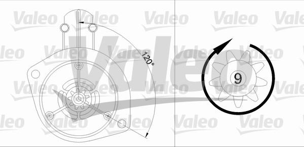 Valeo 455911 - Motorino d'avviamento www.autoricambit.com