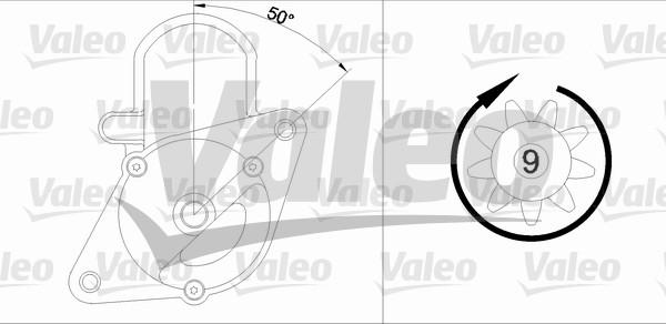 Valeo 455931 - Motorino d'avviamento www.autoricambit.com