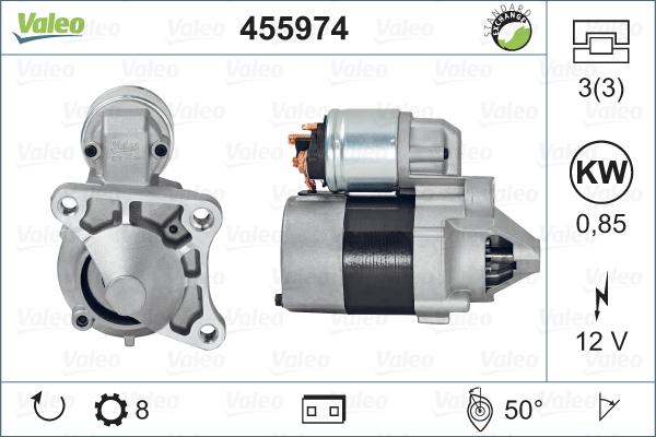 Valeo 455974 - Motorino d'avviamento www.autoricambit.com