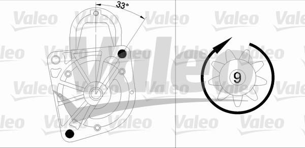 Valeo 455975 - Motorino d'avviamento www.autoricambit.com