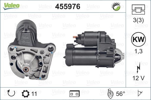 Valeo 455976 - Motorino d'avviamento www.autoricambit.com