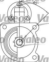 Valeo 455545 - Motorino d'avviamento www.autoricambit.com