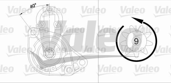 Valeo 455548 - Motorino d'avviamento www.autoricambit.com