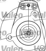 Valeo 455534 - Motorino d'avviamento www.autoricambit.com