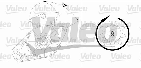 Valeo 455579 - Motorino d'avviamento www.autoricambit.com