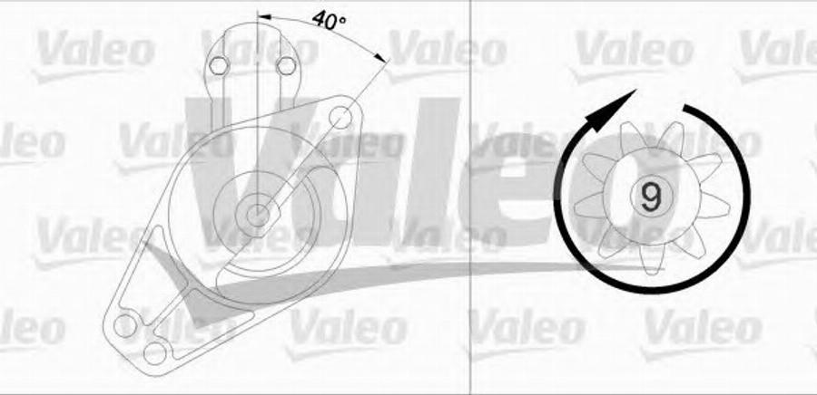 Valeo 455573 - Motorino d'avviamento www.autoricambit.com