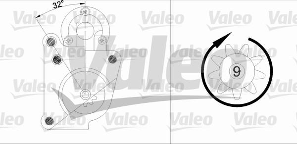 Valeo 455690 - Motorino d'avviamento www.autoricambit.com