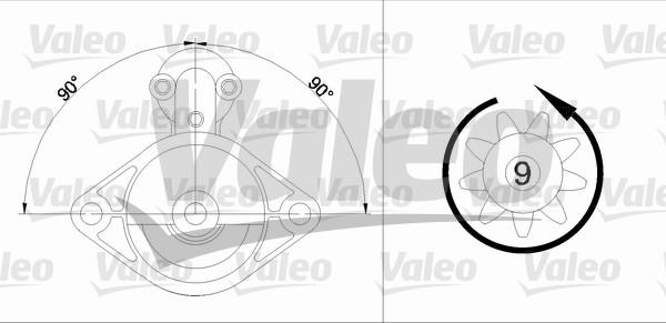 Valeo 455601 - Motorino d'avviamento www.autoricambit.com