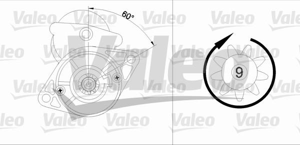 Valeo 455612 - Motorino d'avviamento www.autoricambit.com