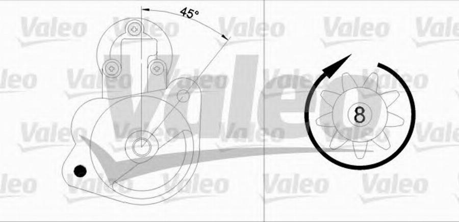 Valeo 455630 - Motorino d'avviamento www.autoricambit.com