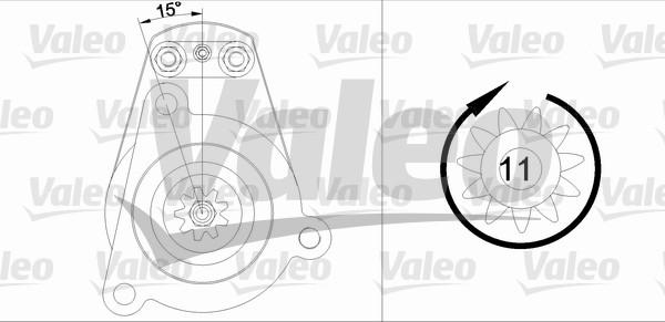 Valeo 455620 - Motorino d'avviamento www.autoricambit.com