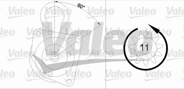 Valeo 455678 - Motorino d'avviamento www.autoricambit.com