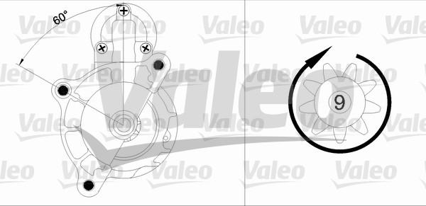 Valeo 455899 - Motorino d'avviamento www.autoricambit.com