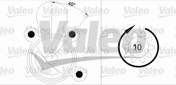 Valeo 455891 - Motorino d'avviamento www.autoricambit.com