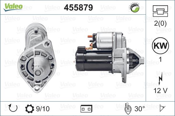 Valeo 455879 - Motorino d'avviamento www.autoricambit.com