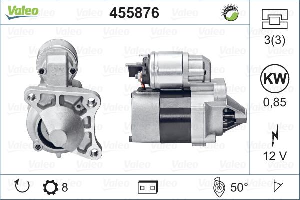 Valeo 455876 - Motorino d'avviamento www.autoricambit.com