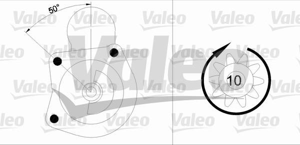 Valeo 455746 - Motorino d'avviamento www.autoricambit.com