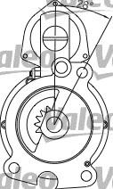 Valeo 455742 - Motorino d'avviamento www.autoricambit.com