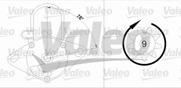 Valeo 455737 - Motorino d'avviamento www.autoricambit.com