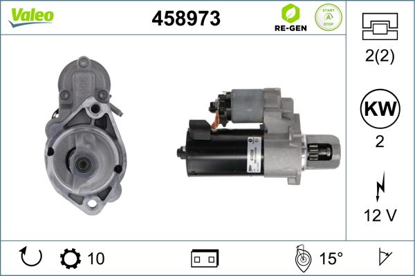 Valeo 458973 - Motorino d'avviamento www.autoricambit.com