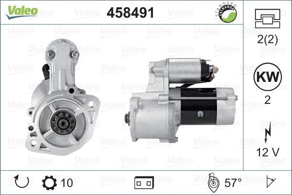 Valeo 458491 - Motorino d'avviamento www.autoricambit.com