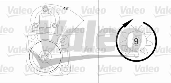 Valeo 458194 - Motorino d'avviamento www.autoricambit.com