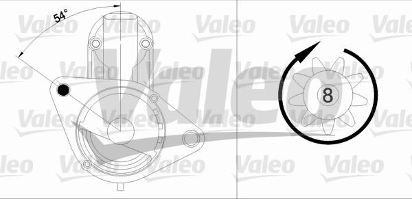 Valeo 458159 - Motorino d'avviamento www.autoricambit.com