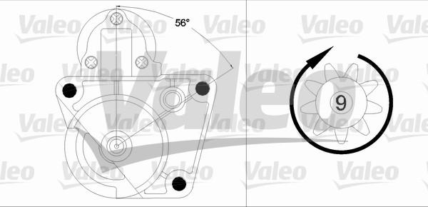 Valeo 458189 - Motorino d'avviamento www.autoricambit.com