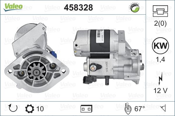 Valeo 458328 - Motorino d'avviamento www.autoricambit.com