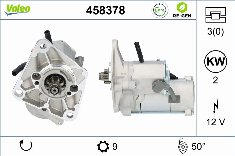 Valeo 458378 - Motorino d'avviamento www.autoricambit.com