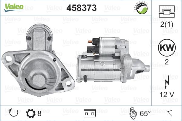 Valeo 458373 - Motorino d'avviamento www.autoricambit.com