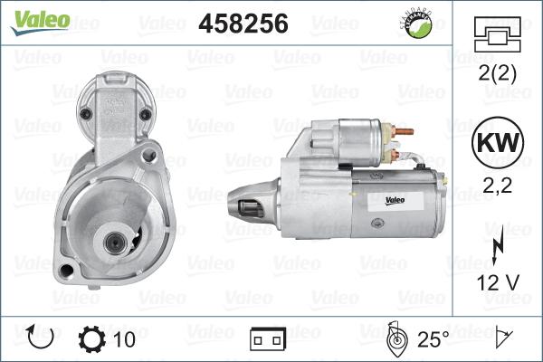 Valeo 458256 - Motorino d'avviamento www.autoricambit.com