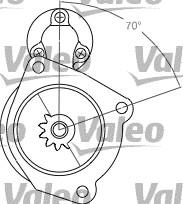 Valeo 458201 - Motorino d'avviamento www.autoricambit.com