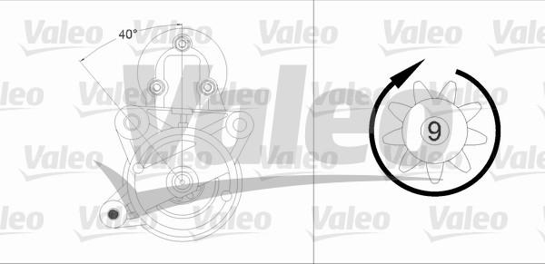 Valeo 458230 - Motorino d'avviamento www.autoricambit.com