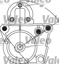 Valeo 458274 - Motorino d'avviamento www.autoricambit.com